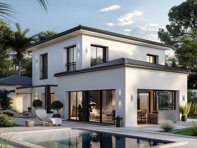 Terrain avec maison neuve à vendre 876 000 € 5 pièces 4 chambres 120 m² 1 000 m² de terrain Port Cereirède Lattes 34970
