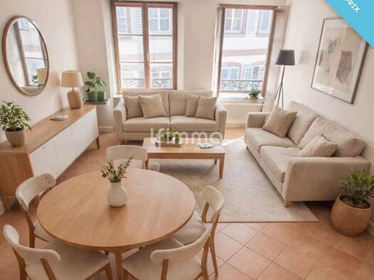 Duplex à vendre 179 000 € 4 pièces 3 chambres 82 m² Étage 2/2 Centre Sélestat 67600