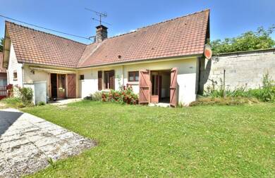 Maison de plain-pied à vendre 109 000 € 2 pièces 1 chambre 75 m² 298 m² de terrain Gorenflos 80690
