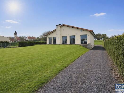 Maison de plain-pied à vendre 225 000 € 4 pièces 2 chambres 100 m² 4 590 m² de terrain Ames 62190