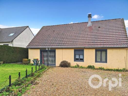 Maison de plain-pied à vendre 179 000 € 4 pièces 3 chambres 78,7 m² 835 m² de terrain Le Coudray-Saint-Germer 60850