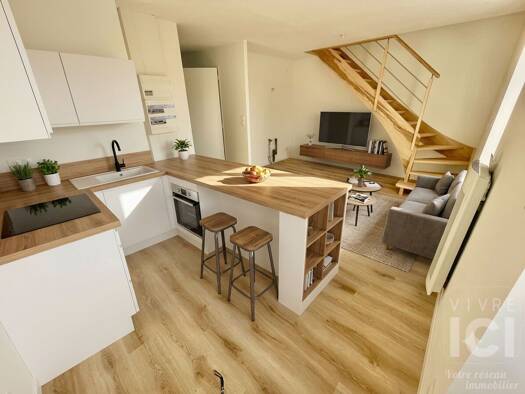 Duplex à vendre - Première occupation 174 000 € 2 pièces 1 chambre 32,12 m² RDC/2 Centre Treillières 44119