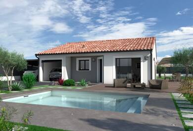 Maison neuve à vendre 196 880 € 4 pièces 3 chambres 86 m² 59 000 m² de terrain Paraza 11200