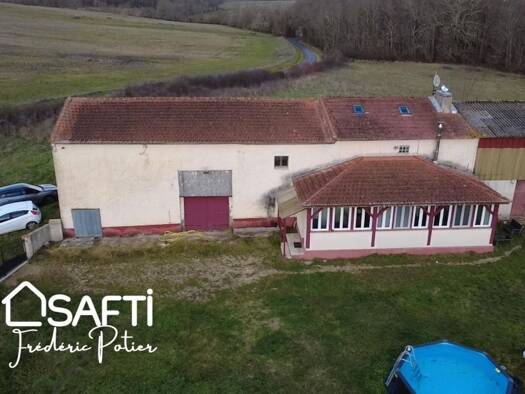 Ferme à vendre 148 000 € 7 pièces 3 chambres 151 m² 2 209 m² de terrain Marmande 47200