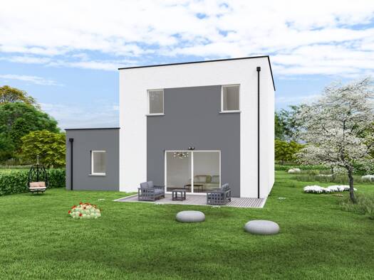 Terrain avec maison neuve à vendre 366 000 € 6 pièces 4 chambres 96 m² Lorry-lès-Metz 57050