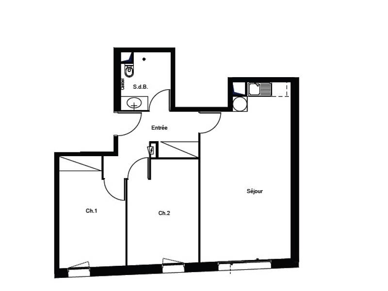 Maison à louer, 65m², MONTPELLIER