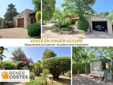 Maison en viager occupé Bouquet 106 400 € 5 pièces 3 chambres 140 m² 1 552 m² de terrain Gargas 84400