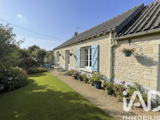 Maison de plain-pied à vendre 115 000 € 3 pièces 2 chambres 50 m² 484 m² de terrain Vair-sur-Loire 44150