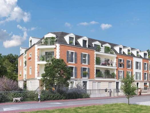 Appartement à louer 939 € 1 pièce 38 m² 2ème étage Centre Maisons-Laffitte 78600