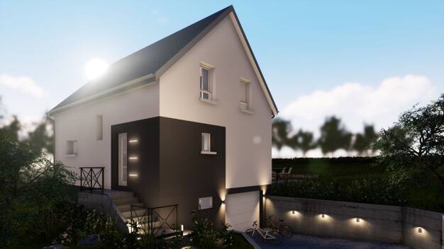 Terrain avec maison neuve à vendre 277 389 € Betschdorf 67660