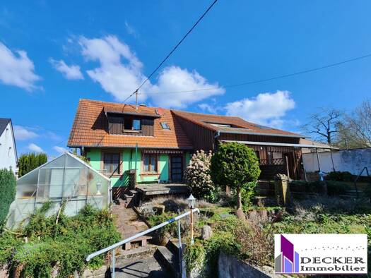 Maison à vendre 137 000 € 6 pièces 3 chambres 161,7 m² 514 m² de terrain Puberg 67290