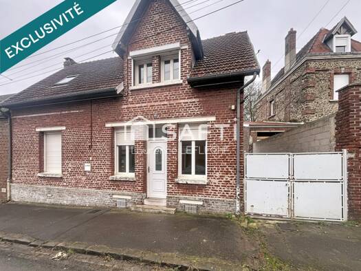 Maison de ville à vendre 127 000 € 7 pièces 3 chambres 115 m² 812 m² de terrain Roisel 80240