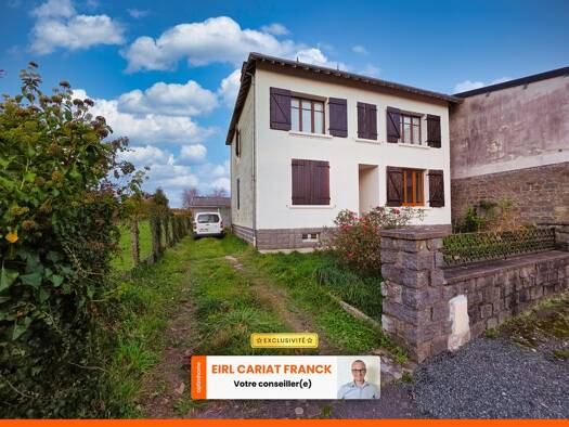 Maison à vendre 63 000 € 6 pièces 4 chambres 126 m² 1 550 m² de terrain Mourioux-Vieilleville 23210