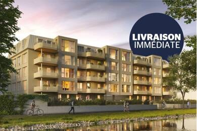 Appartement à vendre - Neuf 272 500 € 3 pièces 66,8 m² RDC Nordfeld Est Mulhouse 68100