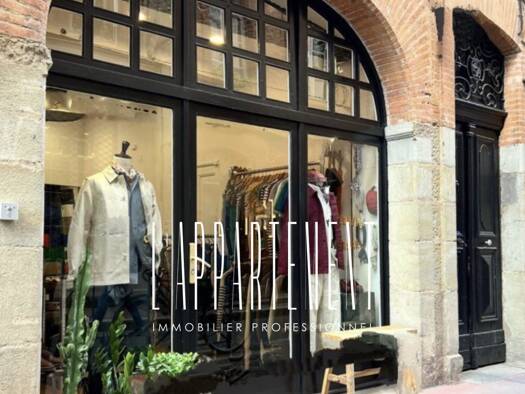 Local commercial avec bail commercial 18 235 € 20 m² de surface de vente Toulouse 31000