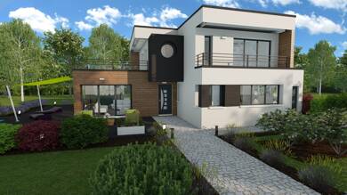 Terrain avec maison neuve à vendre 427 249 € Saint-Aubin 39410