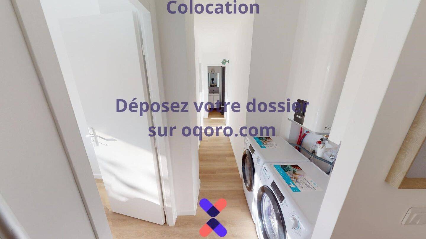 Chambre en colocation appartement meublé — 9