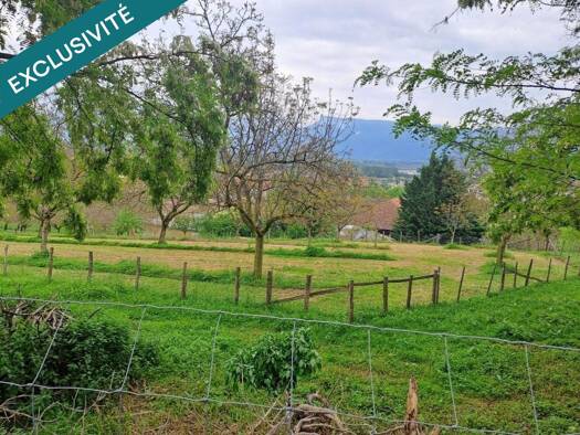Terrain constructible à vendre 448 700 € 2 493 m² de terrain Fures Tullins 38210