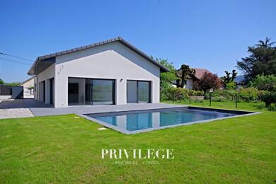 Villa à vendre 490 000 € 4 pièces 3 chambres 155 m² 760 m² de terrain Peyrieu 01300