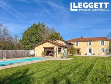 Maison à vendre 265 000 € 8 pièces 3 chambres 200 m² 1 113 m² de terrain Duffort 32170