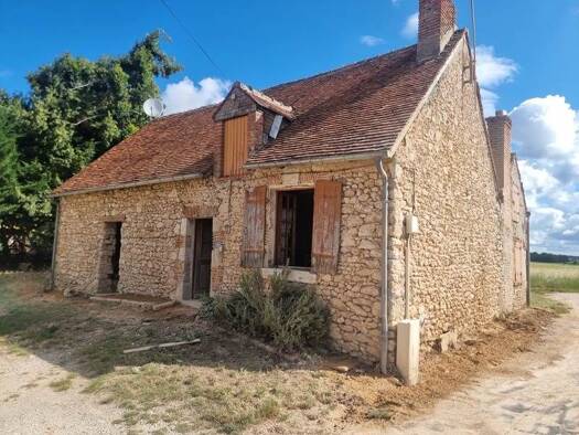 Maison à vendre 109 890 € 3 pièces 1 chambre 75 m² 1 096 m² de terrain Huisseau-sur-Cosson 41350