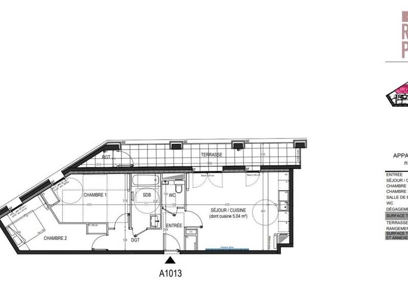 Maison à louer, 67m², SAINT OUEN