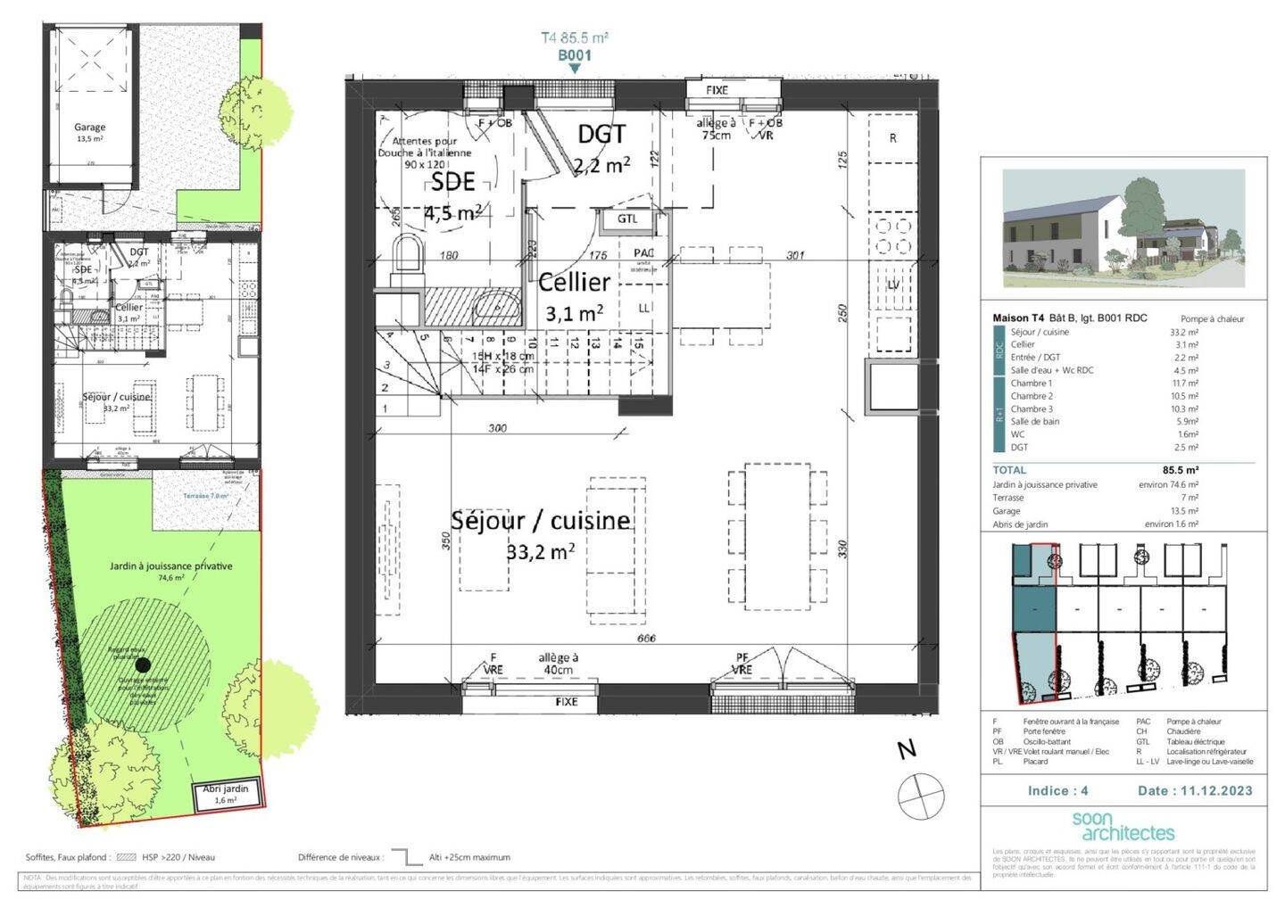 Maison à vendre, 86m², GIBERVILLE