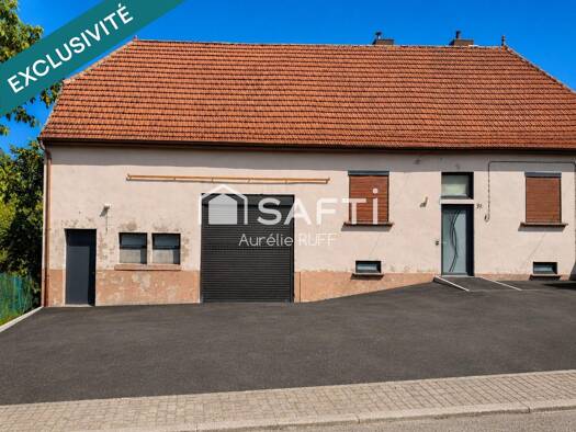 Maison à vendre 155 000 € 3 pièces 2 chambres 80 m² 2 519 m² de terrain Enchenberg 57415