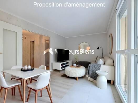 Appartement à vendre 110 000 € 2 pièces 1 chambre 53 m² Étage 2/8 Grand Ouest-Sablons Les Mureaux 78130