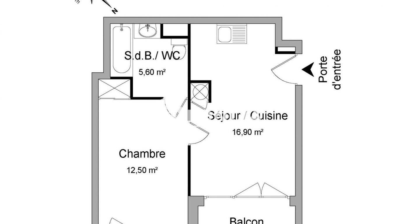 Maison à louer, 35m², CERGY