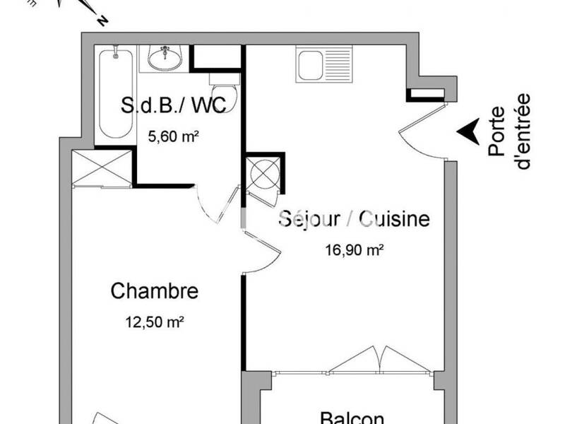 Maison à louer, 35m², CERGY
