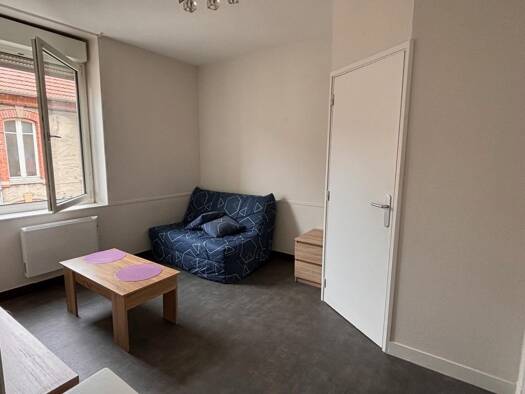 Duplex à louer - logement étudiant 445 € 1 pièce 21,2 m² 1er étage Cernay Jamin-Jean Jaurès-Epinettes Reims 51100