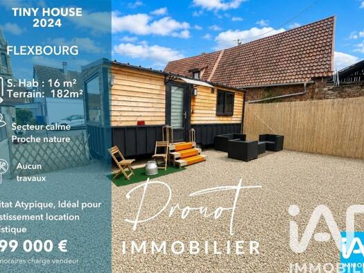 Terrain constructible viabilisé à vendre 99 000 € 182 m² de terrain Flexbourg 67310