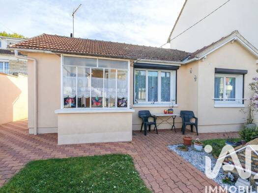 Maison de plain-pied à vendre 235 000 € 3 pièces 1 chambre 62 m² 414 m² de terrain Sablons-Picasso Saint-Michel-sur-Orge 91240