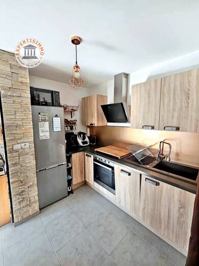 Appartement à vendre 169 000 € 2 pièces 1 chambre 37,2 m² 1er étage Le Carestier-Le Taulet Marignane 13700