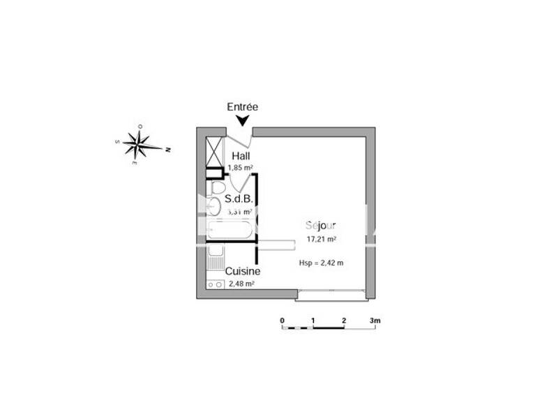 Maison à louer, 25m², BORDEAUX