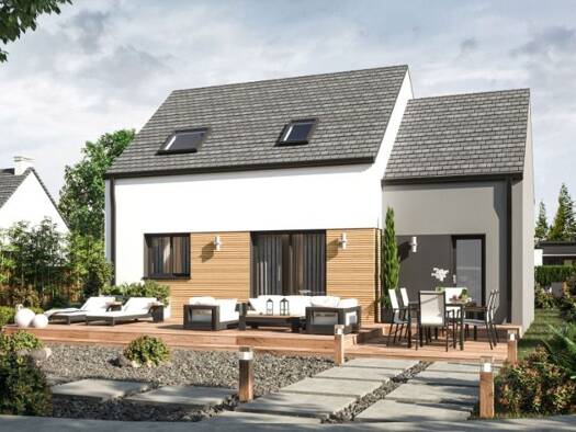 Terrain avec maison neuve à vendre 420 500 € 4 pièces 3 chambres 95 m² 1 955 m² de terrain Centre Ville Quimper 29000