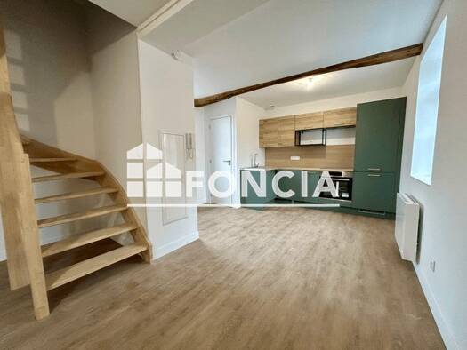 Duplex à louer 820 € 3 pièces 2 chambres 44,8 m² 1er étage Noyelles-lès-Seclin 59139