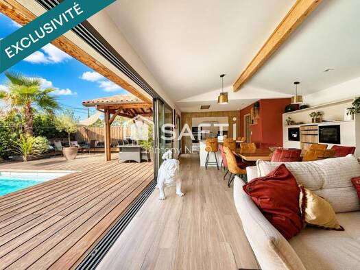 Maison à vendre 660 000 € 4 pièces 3 chambres 120 m² 382 m² de terrain Chante Cigale Gujan-Mestras 33470