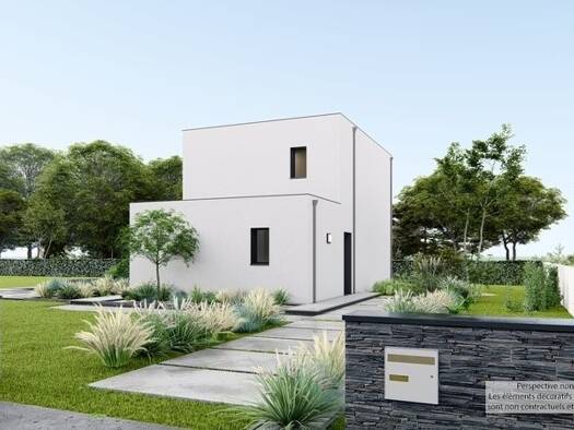 Terrain avec maison neuve à vendre 263 380 € 5 pièces 4 chambres 89 m² 472 m² de terrain Le Duc Lesneven 29260