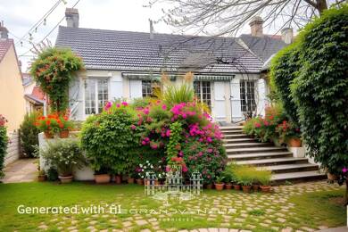 Maison de plain-pied à vendre 345 000 € 4 pièces 3 chambres 96,3 m² 693 m² de terrain Combs-la-Ville 77380