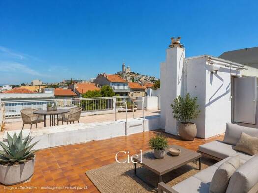 Appartement à vendre 635 000 € 3 pièces 2 chambres 76 m² 5ème étage Bompard Marseille 7ème arrondissement 13007