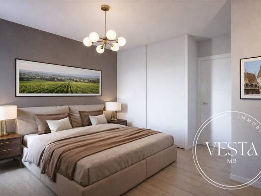 Duplex à vendre - neuf 304 000 € 3 pièces 2 chambres 74 m² RDC/3 Blanches Fleurs Beaune 21200