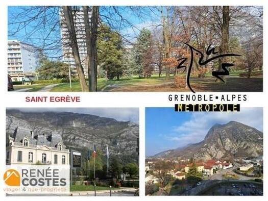 Appartement en viager occupé Bouquet 85 160 € 5 pièces 3 chambres 103 m² Étage 7/10 Barnave-Saint Robert St Egreve 38120