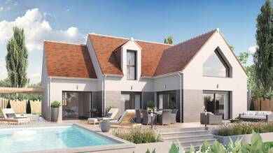Terrain avec maison neuve à vendre 345 850 € Saint-Germain-des-Prés 45220
