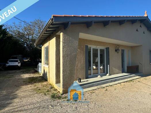 Maison de plain-pied à vendre 292 500 € 5 pièces 4 chambres 117 m² 1 470 m² de terrain Menville 31530