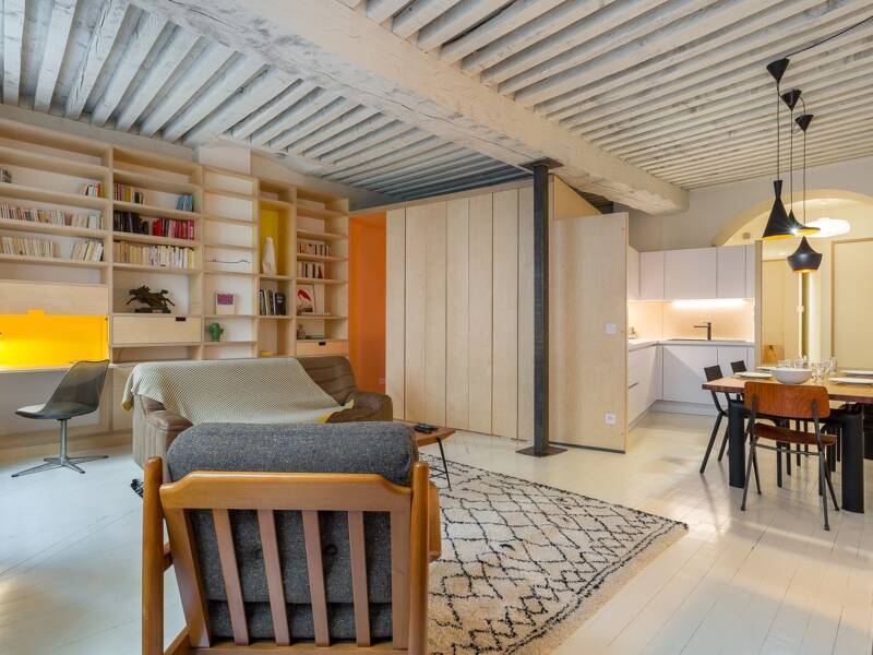 Maison à louer, 83m², LYON 1ER