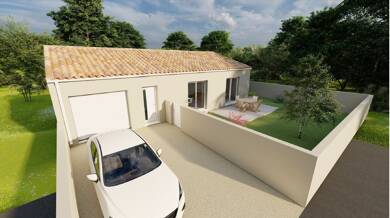 Terrain avec maison neuve à vendre 240 200 € Péret 34800