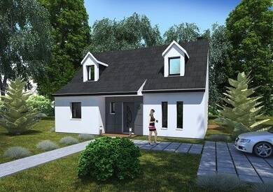 Terrain avec maison neuve à vendre 199 500 € Beuzeville 27210