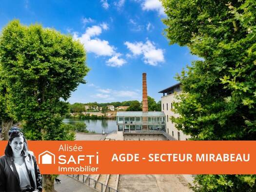 Appartement à vendre 128 000 € 2 pièces 1 chambre 48 m² Étage 3/3 Coopérative Agde 34300